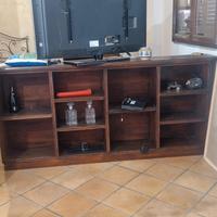 libreria legno massello 