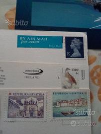 Francobolli Gran Bretagna Irlanda grecia hrvatska