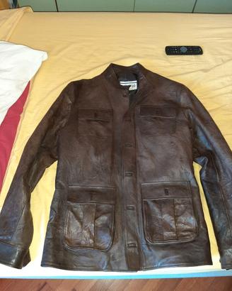 Giubotto in pelle uomo
