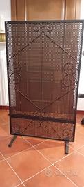 Parafuoco parascintille decorativo per camino