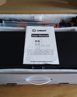 Sistema microfono wireless