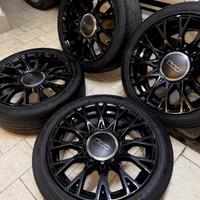 Set 4 ruote + cerchioni originali fiat 500 16”