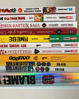 Lotto manga primi numeri