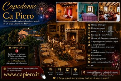 Ca Piero - casa vacanze per Capodanno 2026