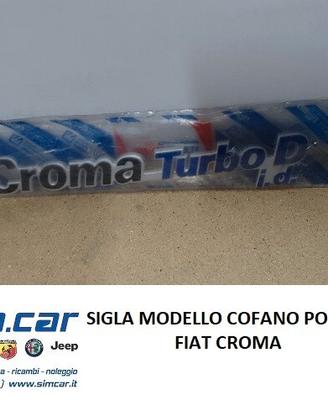 SIGLA MODELLO FIAT CROMA