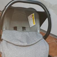 duo passeggino grigio e rosa