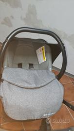 duo passeggino grigio e rosa