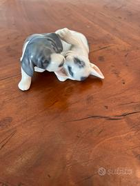 Royal Copenhagen cuccioli Pointer che giocano