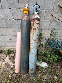 Bombola gas vuote elio