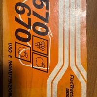 Manuale trattore Fiat 570-670 frutteto