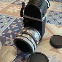 Leica Elmar 65mm con visoflex 2 attacco m39