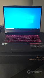 MSI GF63 16gb RAM 512gb SSD