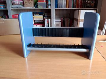 Porta CD - Supporto per CD Blu Argento