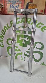 Forcella steli da 39 ,piastre alluminio dal pieno 