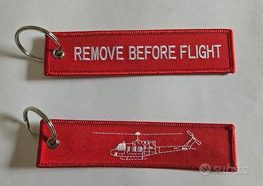 Portachiavi REMOVE BEFORE FLIGHT 