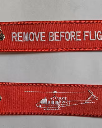 Portachiavi REMOVE BEFORE FLIGHT 