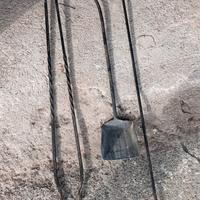 Accessori per caminetto in ferro battuto 