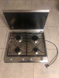 Piano cottura a gas indesit