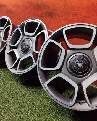 Cerchi Fiat 500 Abarth Originali 7J x 17 ET38 4x98