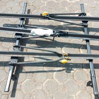 Barre portatutto con 3 porta bici