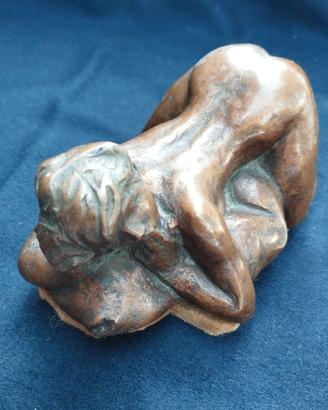 Scultura bronzo Art Déco - Nudo femminile