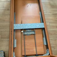 Tavolo cucina in ciliegio usato allungabile