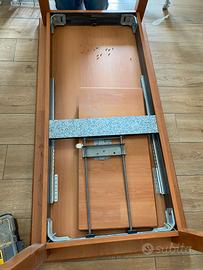 Tavolo cucina in ciliegio usato allungabile