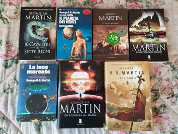 LOTTO 7 LIBRI RARI GEORGE RR MARTIN