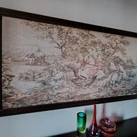 arazzo:opera tessile decorativa 