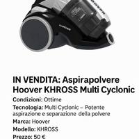 Aspirapolvere senza sacco HOOVER