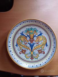 piatto decorativo deruta