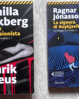 Gialli C. Lackberg - R. Jonasson.