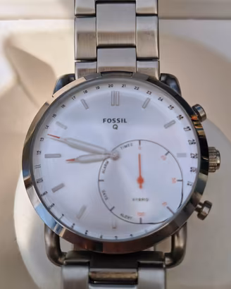 Orologio Ibrido Uomo Fossil Q Commuter - Acciaio