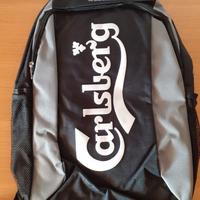 Zaino Carlsberg con doppio scompartimento