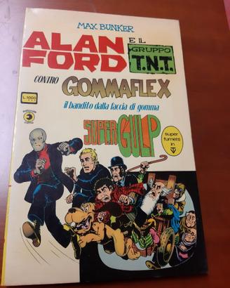 Superfumetti Film 5 ALan Ford Gruppo TNT Gommaflex