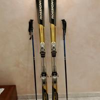 sci Rossignil con attacchi scarponi 