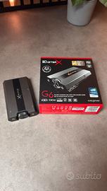 Sound BlasterX G6 DAC Audio