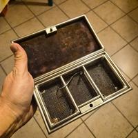 antica scatola porta sigarette 