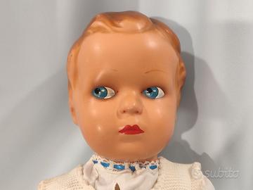 BAMBOLA IN COMPOSIZIONE ANNI 20 VINTAGE viso LENCI