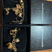 Bracciale e collana Giovanni Raspini argento dorat