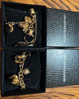 Bracciale e collana Giovanni Raspini argento dorat