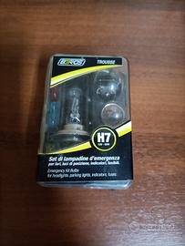 Set lampadine emergenza H7 e fusibili kit 8 pezzi
