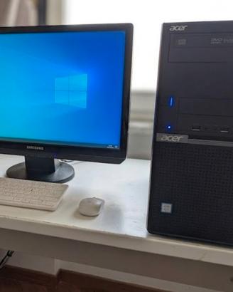 PC completo 8GB 1TB Monitor TastieraMouse wireless