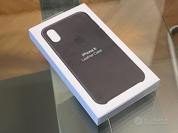 Custodia Apple in pelle per iPhoneX