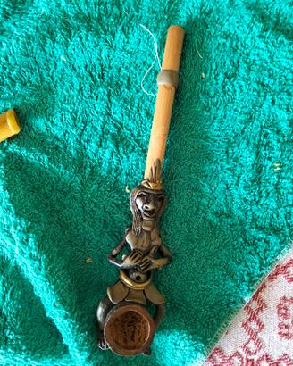 pipa tribale da collezione