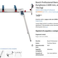 Supporto per Troncatrice Bosch GTA 2600