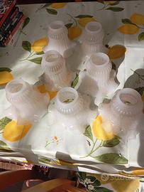 Paralumi a campana in vetro