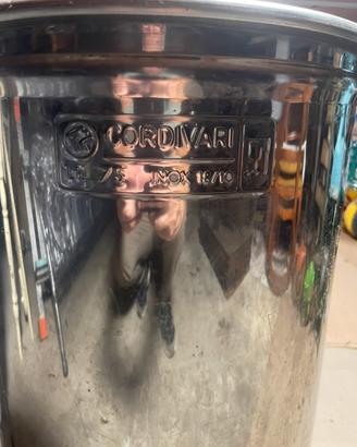 Fusto per vino acciaio inox marca Cordivari  75