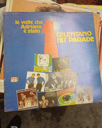 Vinile Di Celentano Hit parade.