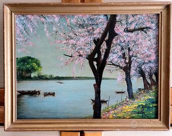 Dipinto olio "Primavera "